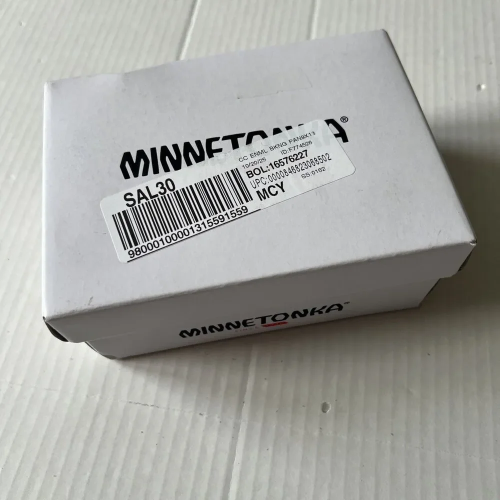 MINNETONKA MOCCASIN Size 6 Baby Moccasin Brown 100% Suede Bootie $65 NWB